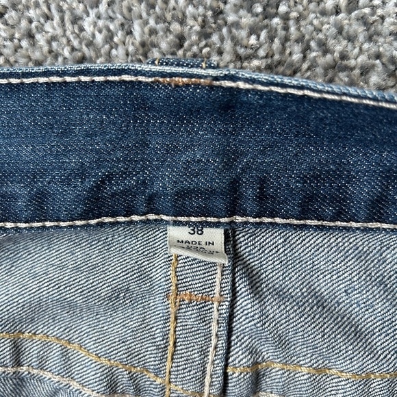 True Religion Men's Straight Blue Jeans - Picture 2 of 5